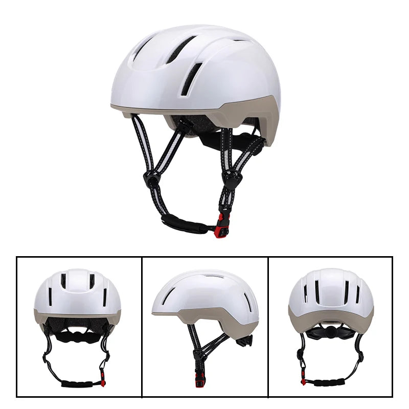 Keplo CE Dual Sport Unisex E Scooter & Mountain Bike Helmet Ultralight Adjustable Durable PC+EPS Material Outdoor Cycling Safety