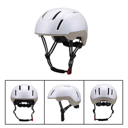 Keplo CE Dual Sport Unisex E Scooter & Mountain Bike Helmet Ultralight Adjustable Durable PC+EPS Material Outdoor Cycling Safety