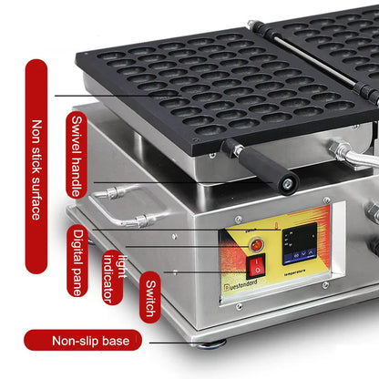 Baby Sponge Cake Maker Tokyo Castella Ball Waffle Maker