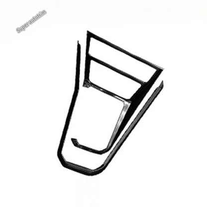 Center Control Gear Shift Panel Inner Door Armrest Handle Cover Trim Black Fit For VW Volkswagen Polo 2019 - 2023 Accessories
