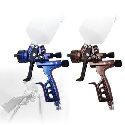 Professional Grade OEM Car Paint Gun Gravity Feed Aluminium Alloy Construction Air Powered Easy Storage Holder Considerate