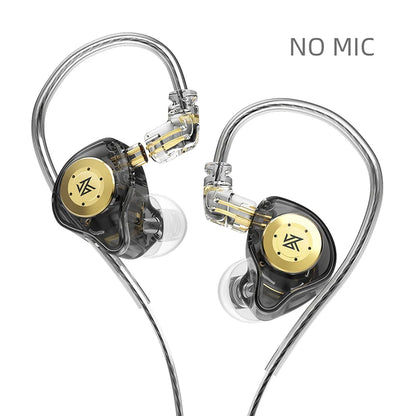 KZ EDX PRO In Ear Earphones Dynamic Earphones HIFI Music Sport Earbuds Sport Noise Cancelling Headset KZ EDX PRO DQ6 ZS10PRO MT1