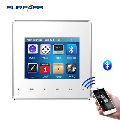 SP-PW225A  SURPASS Audio  Hotel HiFi Music Mini on Wall Installation Class D Amplifier Smart Home Pro Audio