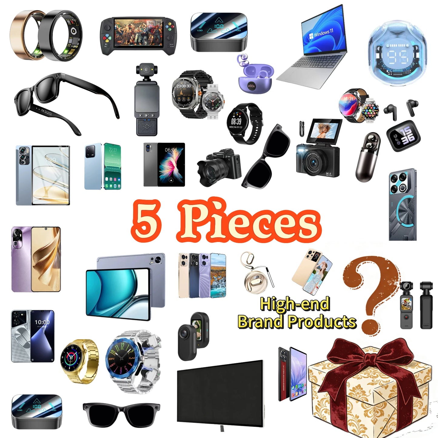 Large Surprise Mystery Blind Box Surprise Gift Tech Electronics 3c Lucky Gaming 5g Smartphone Large Mystery Box