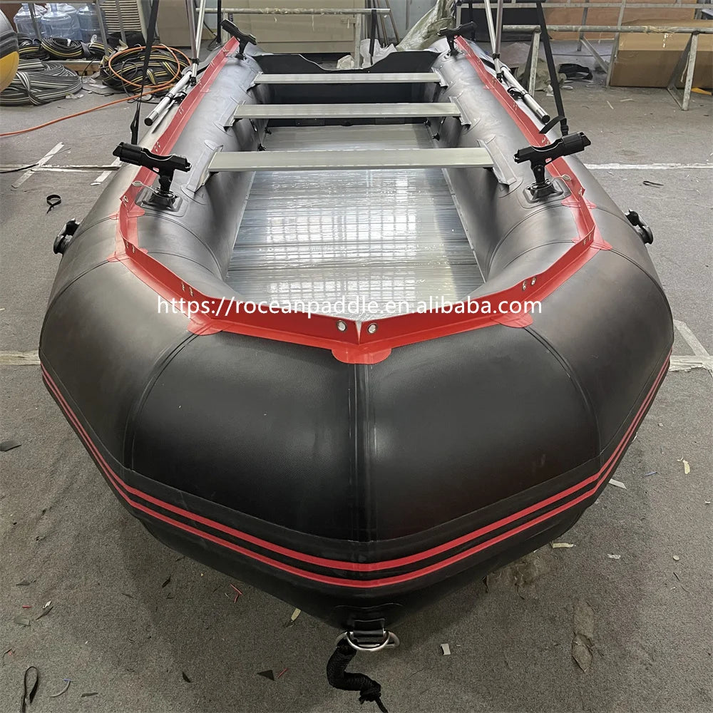 Flood Control and Rescue Thickened Inflatable Rubber Boats/assault Boats/fishing Boats for 5-8 Persons