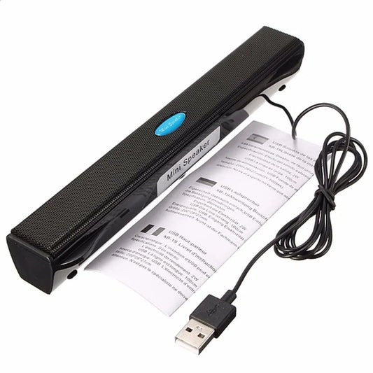 2018 Wired Mini Portable USB Speaker Music Player Amplifier Loudspeaker Stereo Sound Box for Computer Desktop PC Notebook Laptop by PDG ibma