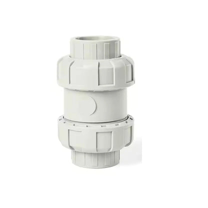 China high quality 1/2" to 2" PPH double union socket ball check valve DN15 to DN50 pph vertical check valve