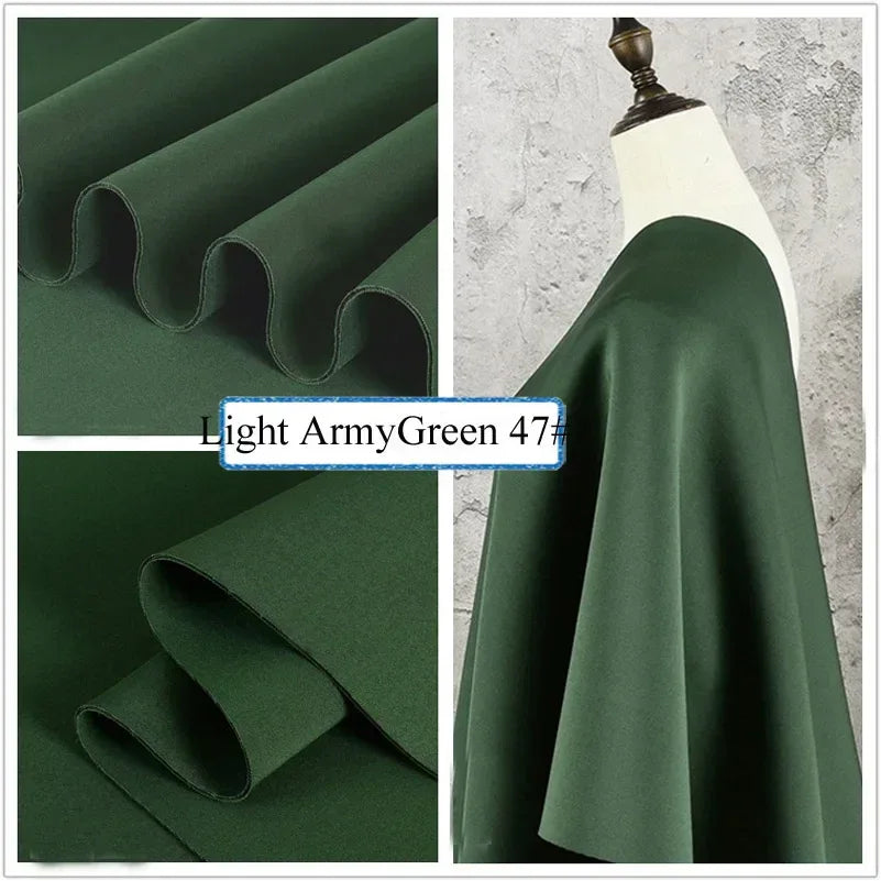Stretch Spandex Knit Space Cotton Fabric Air Layer for Baseball Jacket Skirt Sewing DIY Face Mask Per Half Meter