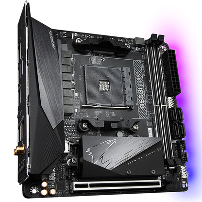 GIGABYTE B550I AORUS PRO AX Motherboard Supports 3rd Gen AMD Ryzen Processors