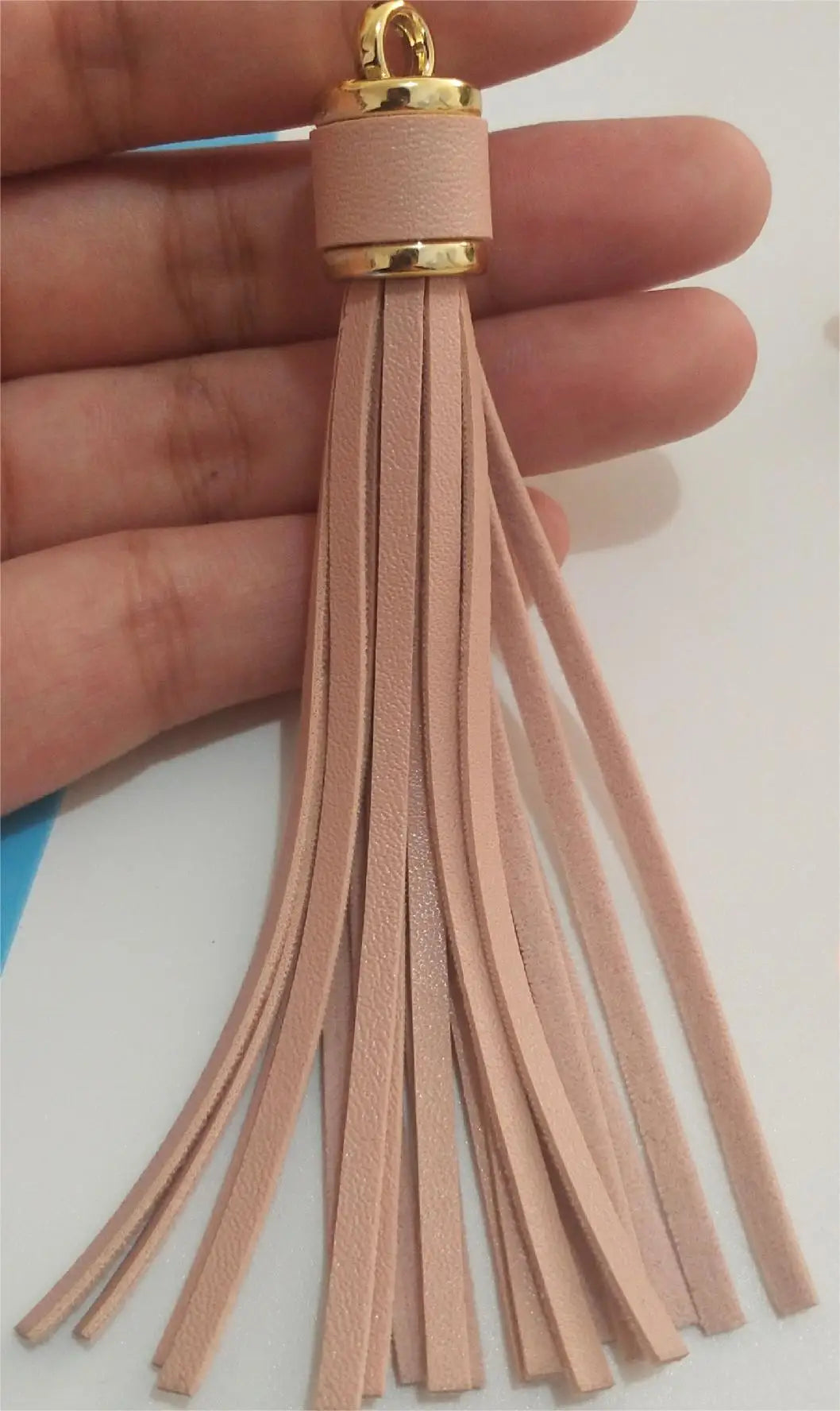 Length 10 cm Leather Tassel Artificial Leather Fringe for Festival Hangings Lantern Bag Bracelet Accessaries