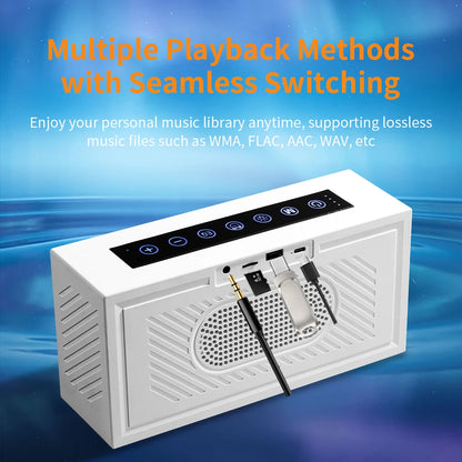 Cyboris B1 Wireless LED Music Visualization Speaker Magnetic Fluid Sound Visualizer for Outdoor Party Use USB Birthday Gift