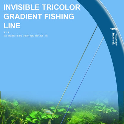 FTK 100m Fluorocarbon Coating Fishing Line 0.2mm-0.5mm Carbon Surface Nylon for River and Lake Fishing