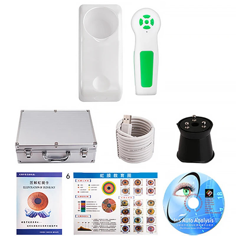 Multi-Function Eye Iriscope Iridology Camera Portable Digital Test System Medical Eye Scope Iris Iriscope Camera Device