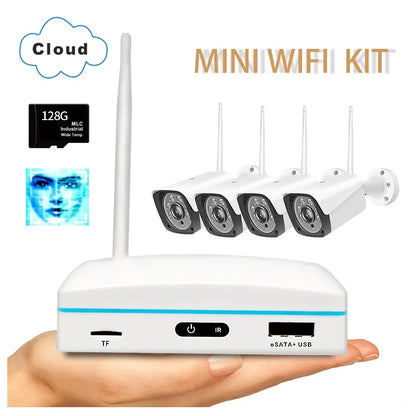 Best Selling 4MP Mini Smart Life Battery Camera HD Wireless Wifi CCTV with CMOS Sensor and Memory Card Data Storage Options