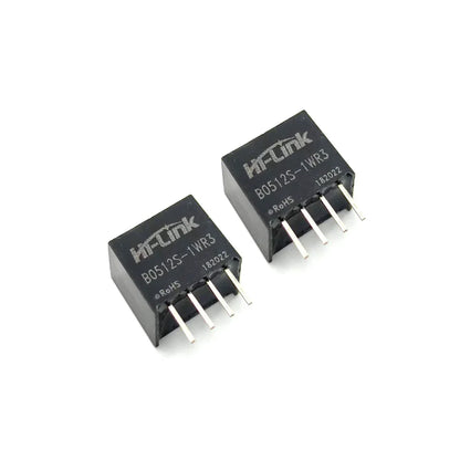 Hi-Link UL Certified DC DC Converter New Mini 1w 5v to 12v 84ma Single Output Isolated Switching Power Supply Module B0512S-1WR3
