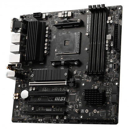 MSI B550M PRO-VDH WIFI CEC MicroATX Gaming Motherboard with B550 Chipset Support AMD Ryzen 5000 & 3000 Series Desktop Processors