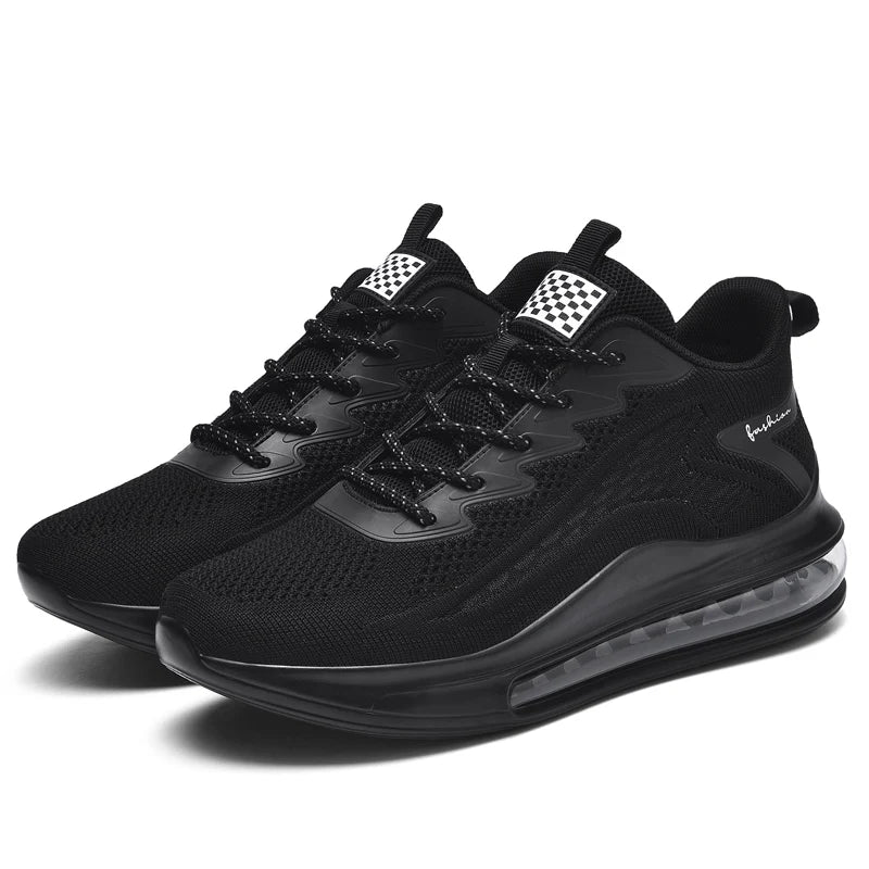 Wholesale Zapatos New Brand Big Size 48 Flying Woven Running Air Cushion Walking Shoes Breathable Custom Sneakers Shoes Men