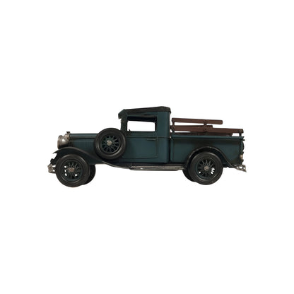 HMS 5\" Hand Painted Die-Cast Metal Ford Model a Pickup 1928 Truck Toy for Play