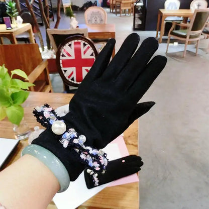 Ladies Mittens Milk Silk Stretch Ladies Gloves Festival Party Group Show Bar Dance Dress Up Gloves 45Cm Long Gloves C013