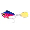 Vib Fishing Lures Hard Mental Lure with Fishing Hook Fishing VIB Lure 2.5CM-9G-10#