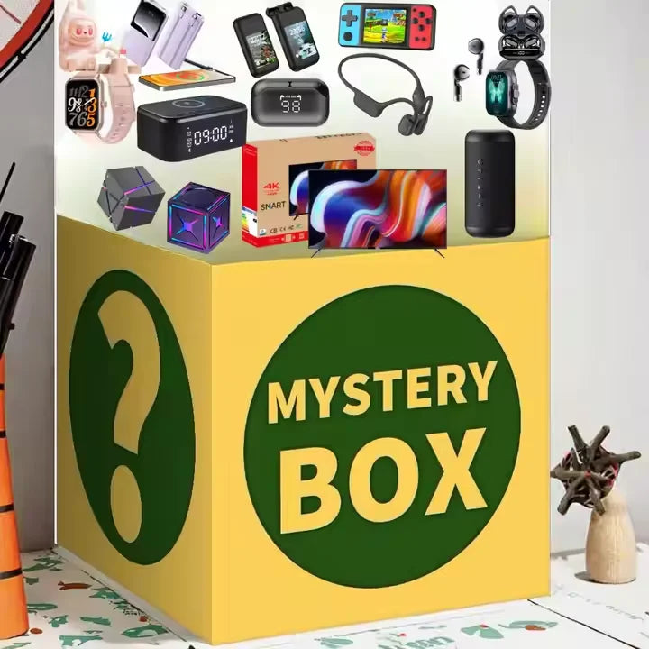 Mystery Blind Box Lucky Watches Headset Cellphone 3C Large Surprise Electronics with 5G Products Mystery with Items Gift Box