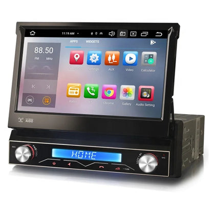 Erisin ES8568U 7 Inch Universal 1 Din Android 14.0 Wireless BT5.0 CarPlay 4G TPMS DAB DSP GPS Mirror Link Amplifier Car for