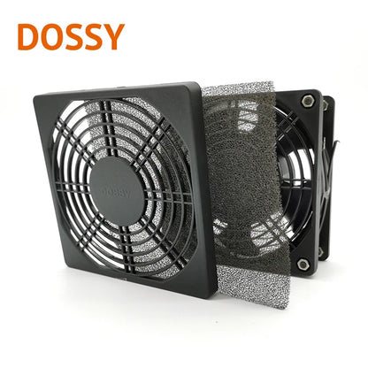 Fan Grill 120mm 3-in-1 Dust-proof ABS Plastic Frame IP40 Rated Panel Fan Filter