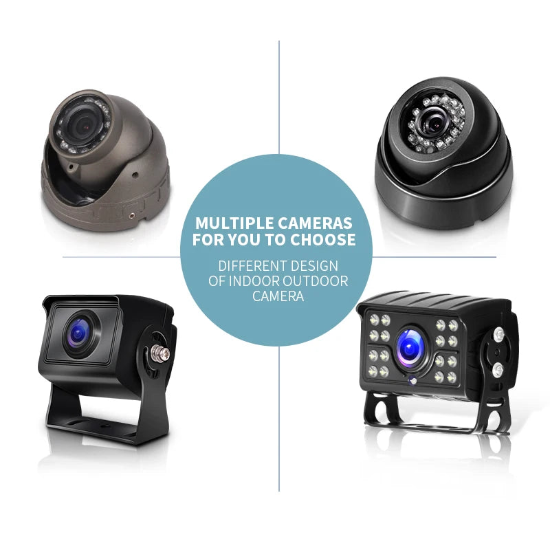 4CH 8CH 720P 1080P Mobile DVR  Support / Optional 3G 4G WiFi GPS MDVR with Car/Bus/Truck/Vehicles Camera Recorder Waterproof