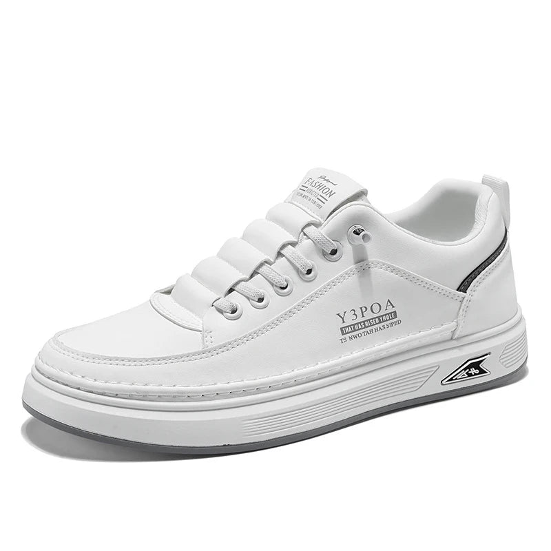 Y Men's Shoes New Breathable Little White Shoes Trendy and Versatile One-footed Street Athleisure Board Shoes