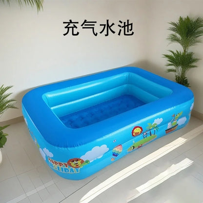 Summer Hot Sale Water Fun Inflatable Family Water Play Equipment Portable Foldable Inflatable Pool for Kids Swimming