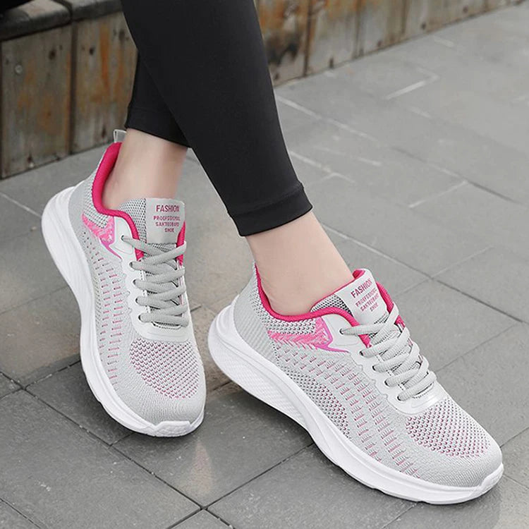 Y 36-40 Women's Casual Breathable Lightweight Running Walking Style Comfortable Sneaker Soft Soles Shoes for Women Four Seasons