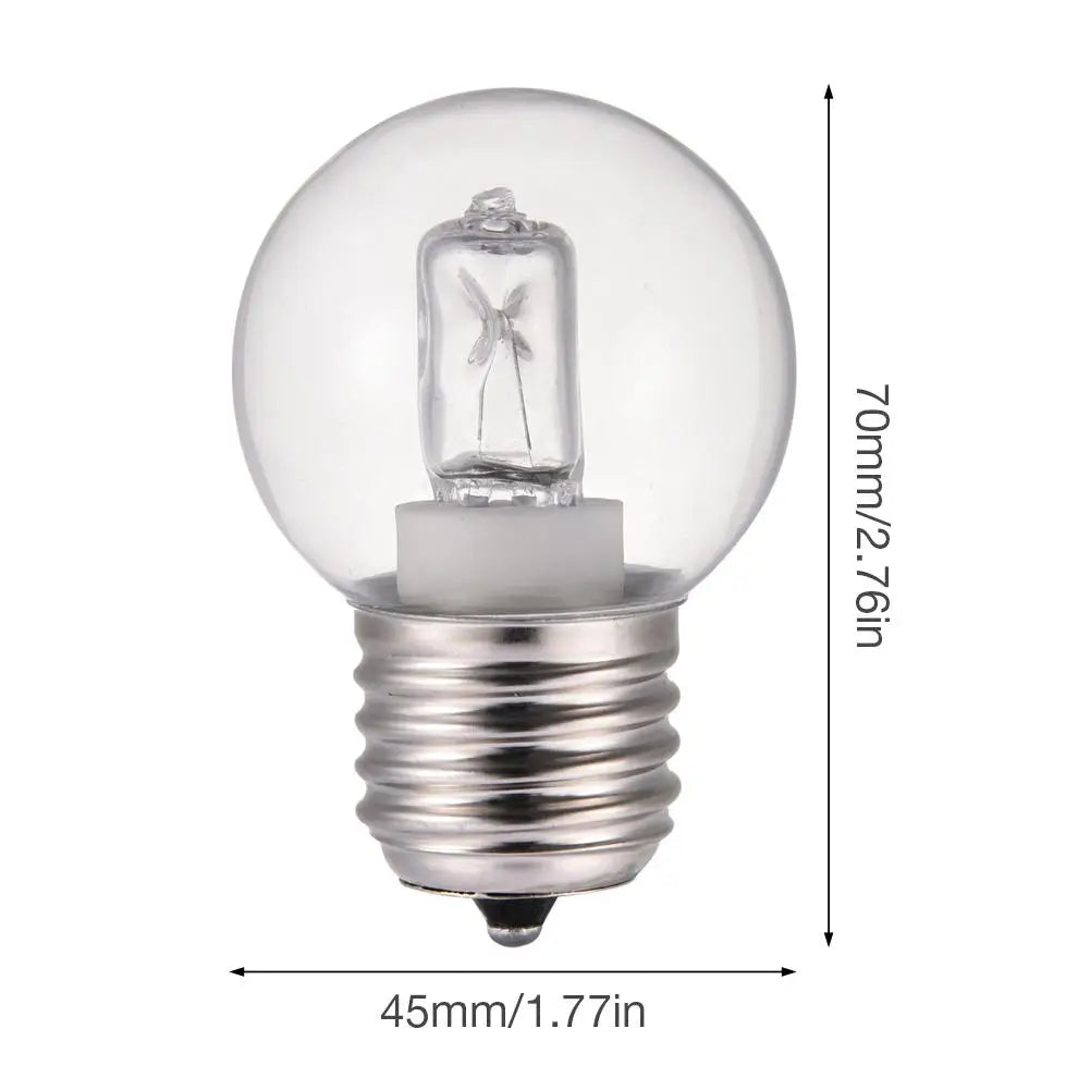 G9 Halogen Light Bulbs 110v 220v 25W/ 40W e27 Oven Bulb Lamp Warm White For Home Kitchen Refrigerators Ovens