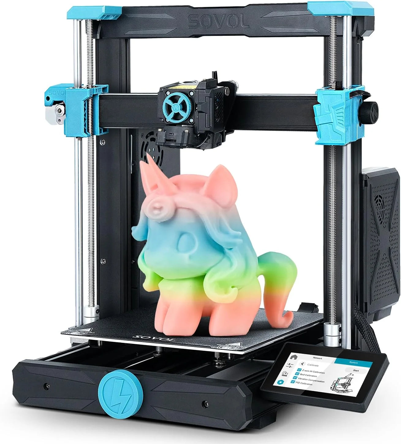 Sovol SV06 ACE Open Source 3D Printer Fully Auto Leveling High Speed 600mm/s Multicolor with an Upgraded Camera Home Farm Use