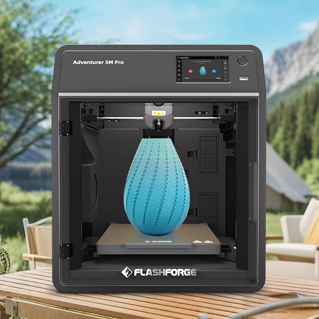 Adventurer 5M Pro Flashforge Automatic PLA Prototyping 3D Printer New 1 Year Warranty Fast Speed Home Use