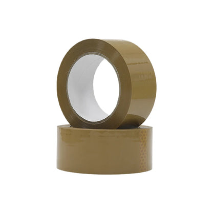 Silent 100m Paper Packing Tape Single Adhesive Side Die Cut for Sealing Cartons Low Noise and Wide Application