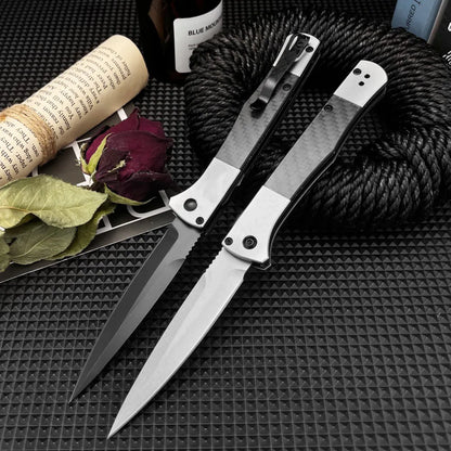 BM Italian 4170 Folding Knife CPM-S90V Steel T6061 Aluminum Alloy Handle Outdoor Camping Fishing Pocket Knife Portable EDC Tool