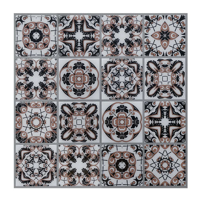 Promotion 3D Self-Adhesive PVC Wall Panel Modern Design Morocco Tile Sticker Waterproof and Fireproof