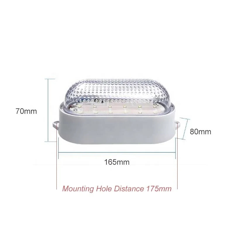 8W IP65 Waterproof Cold Storage LED Lamp for Home Kitchen Cool White Light