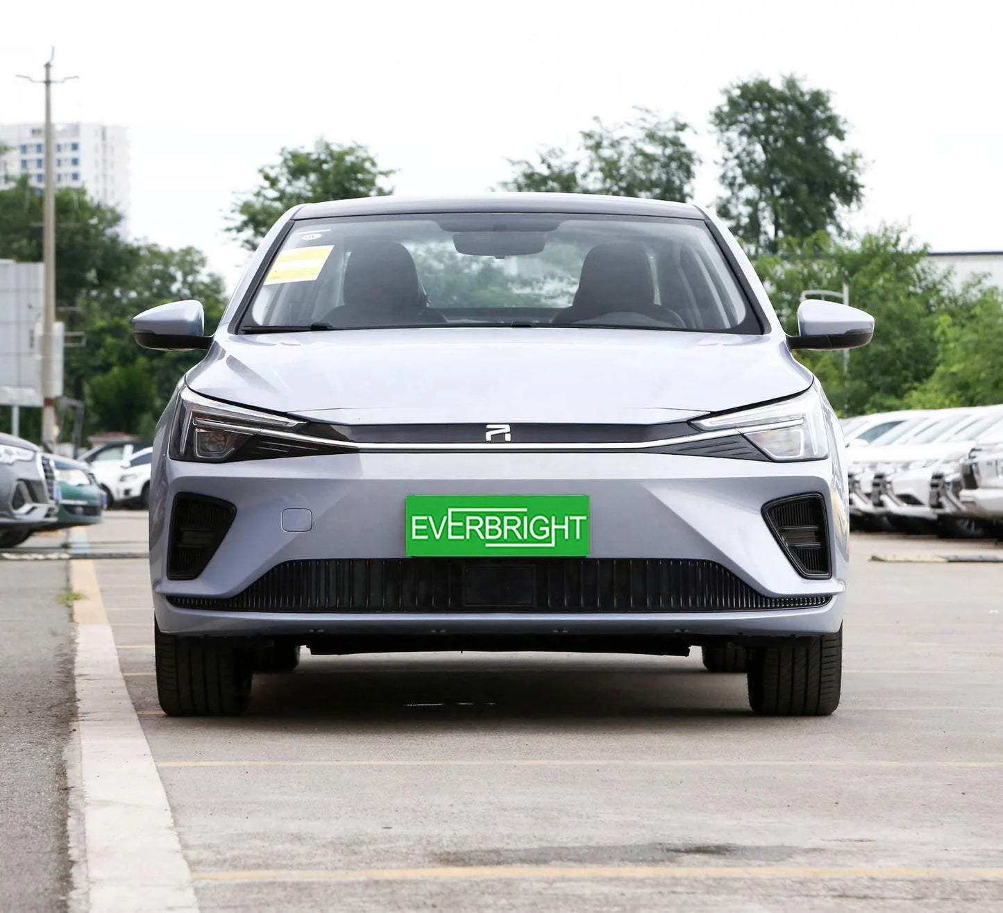 2022 Blue New Roewe Rising Auto ER6  Electric Car/Sedan with Very Long Charging Range, Equipped with the Driving Recorder