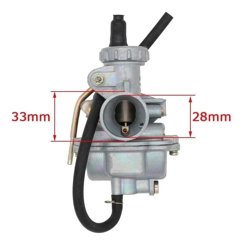 Motorcycle PZ16 16mm Carburetor Hand Choke for KEIHIN Honda Redcat 50cc 70cc 90cc ATV Quad Go Kart Carburador Moto