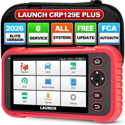 CRP129E PLUS Diagnostic Magic Full System Scan 8 Special Functions 12V Adaptation Professional Level