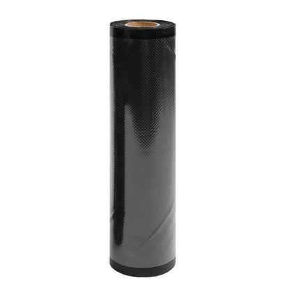 clear Smooth and Black Embossed Food Saver  Vacuum Seal Roll Bag