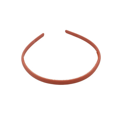 New Thin Edge Frosted Hair Hoop Non-slip with Teeth  Candy Color Girls Wash A Face Makeup Hair Band Korean Hair Accessories