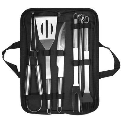 Easy to Carry BBQ Utensil Set Stainless Steel Professional Barbecue Accessories Grill Tool with Bag