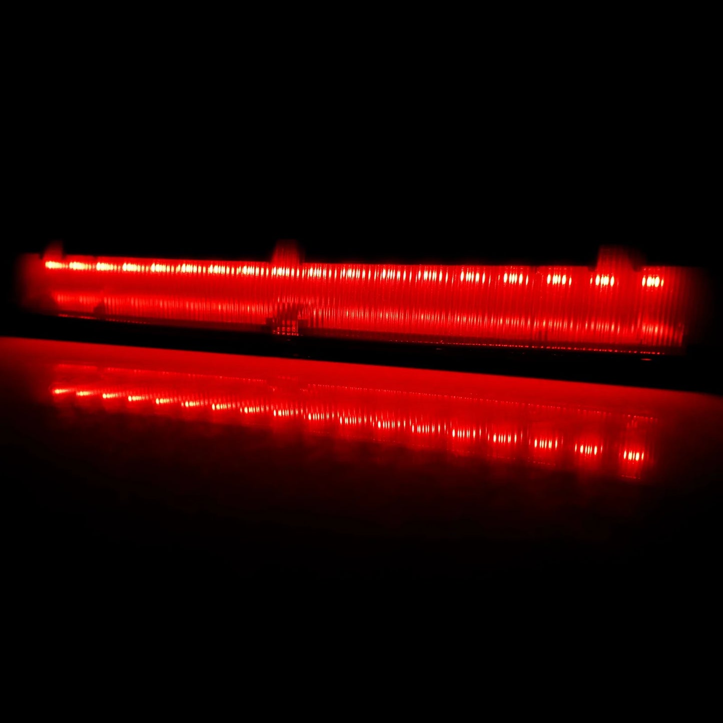 For Ford Transit MK8 Tourneo Custom 2012-up Single tailgate Third LED High Mount Level Brake Stop Light Lamp Black Lens