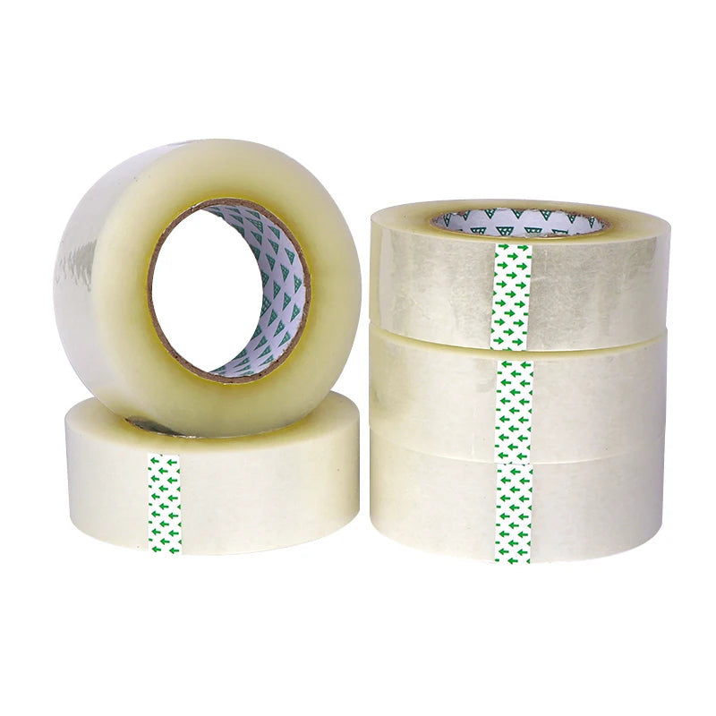 Factory Manufacturing Self Adhesive Custom Tape Plastic Bopp China Packing Tape Jumbo Roll Transparent Clear Bopp Packing Tape