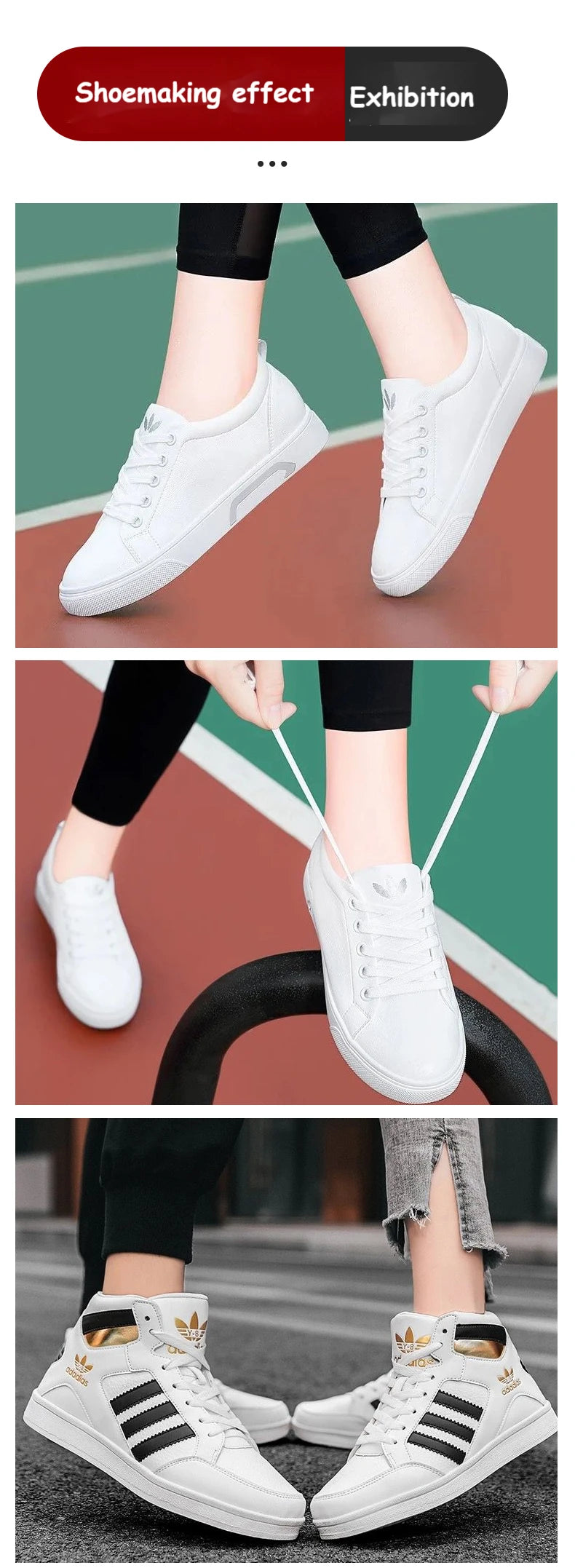 Classic Shoe laces White Black Flat Shoelaces for Sneakers laces Shoe Strings 70/90/100/120/140/160CM High-quality Shoelace