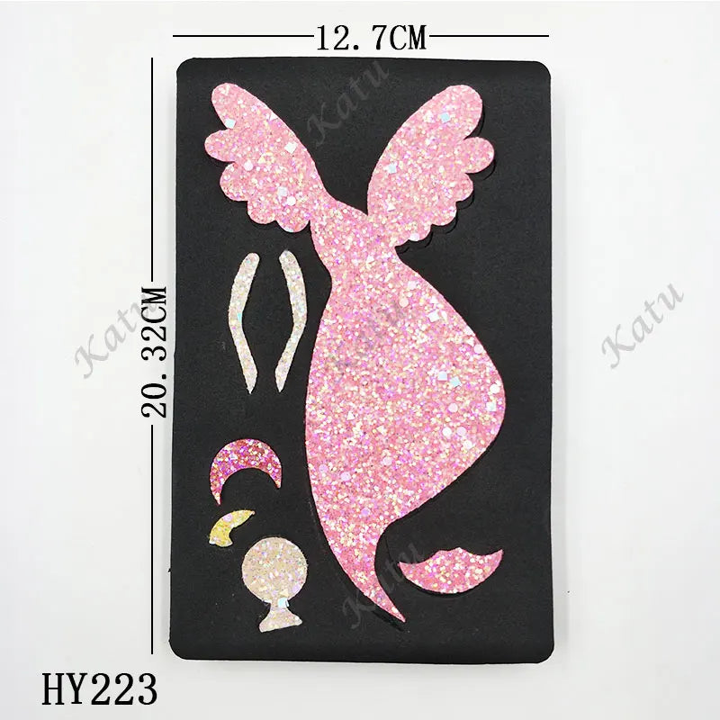 Angel of beauty DIY wooden die/cutting tool die/ Scrapbook mold2019