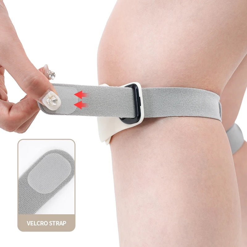 New Butterfly Silicone Patella Strap for Knee Pain Relief & Patellar Tendon Support  for Walking Running Hiking Sports Knee Pads