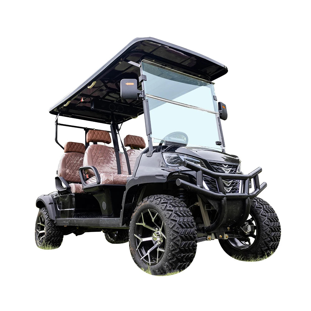 Upgraded Off Road 4 Seat Golf Buggy With Strong Motor CE Certified for Outdoor Use